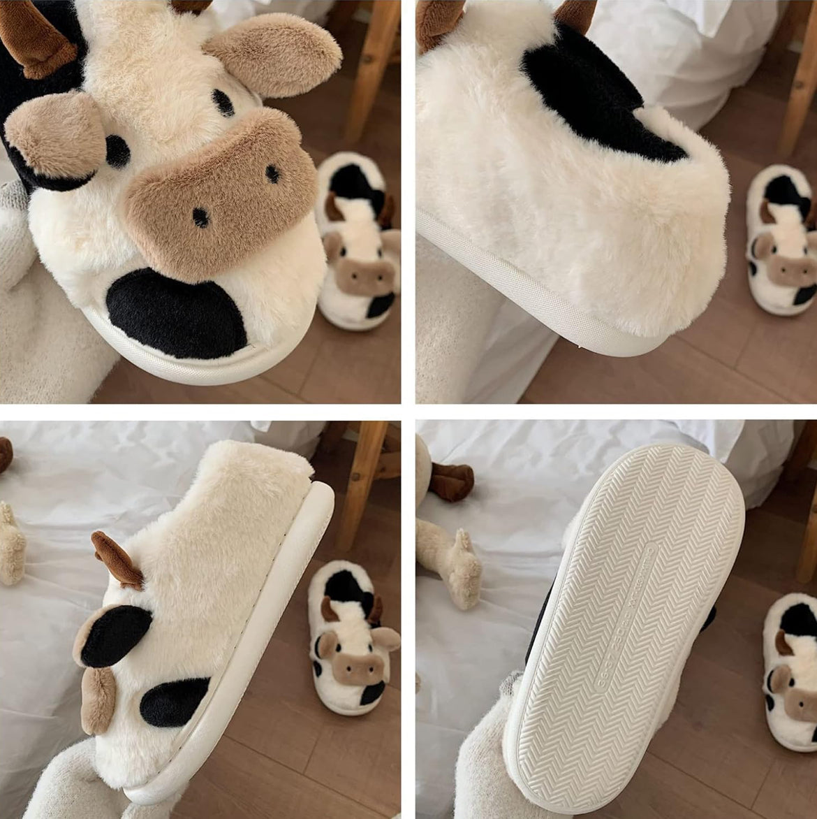 Vaca Cozy Pantunflas